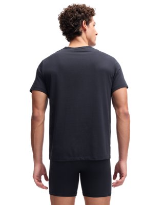 UA Performance Cotton Men's 2-Pack Crew Neck Undershirt - Image 2